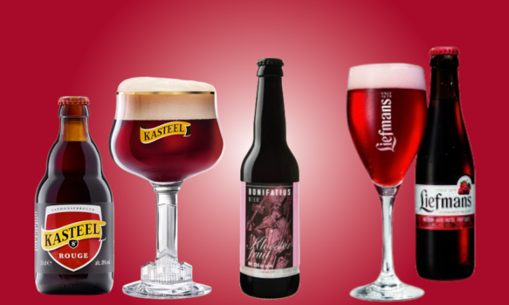 Fruit bier Drie fruit bieren